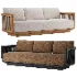 RH Brera Teak Sofa - Thumbnail 1