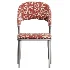 Contemporary Low Back Faux Leather Dining Chair - Thumbnail 6