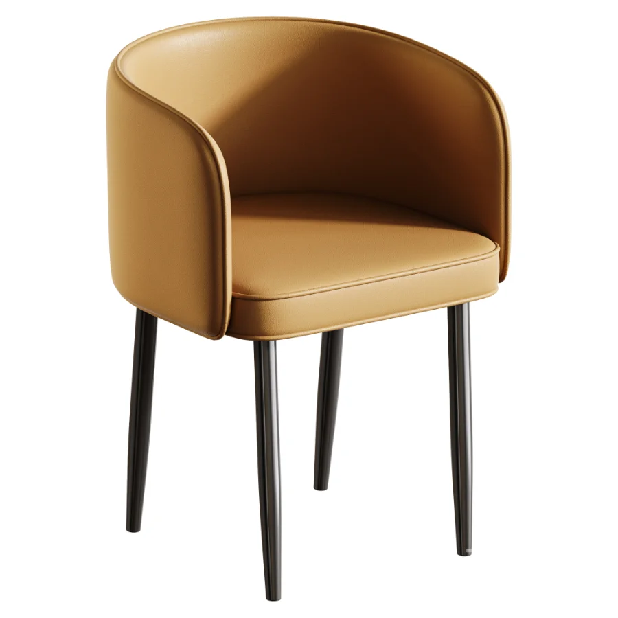 Arm Chair with Imperforate Back Image 2