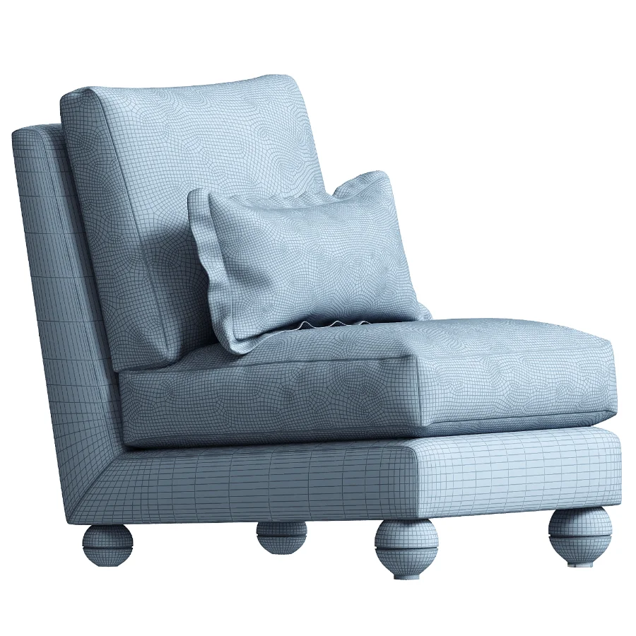 Perch Slipper Armchair Image 3