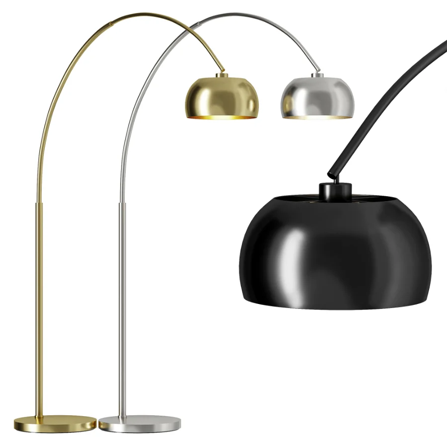 Large Bowie arc lamp Image 1