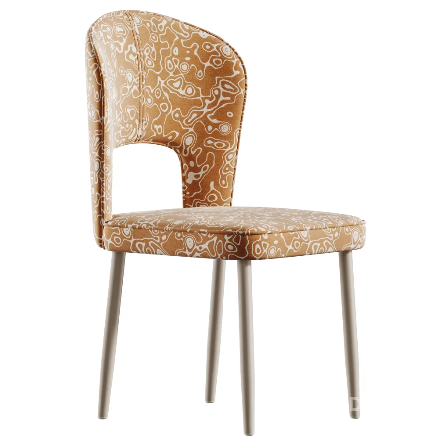 Armless Chair Image 2