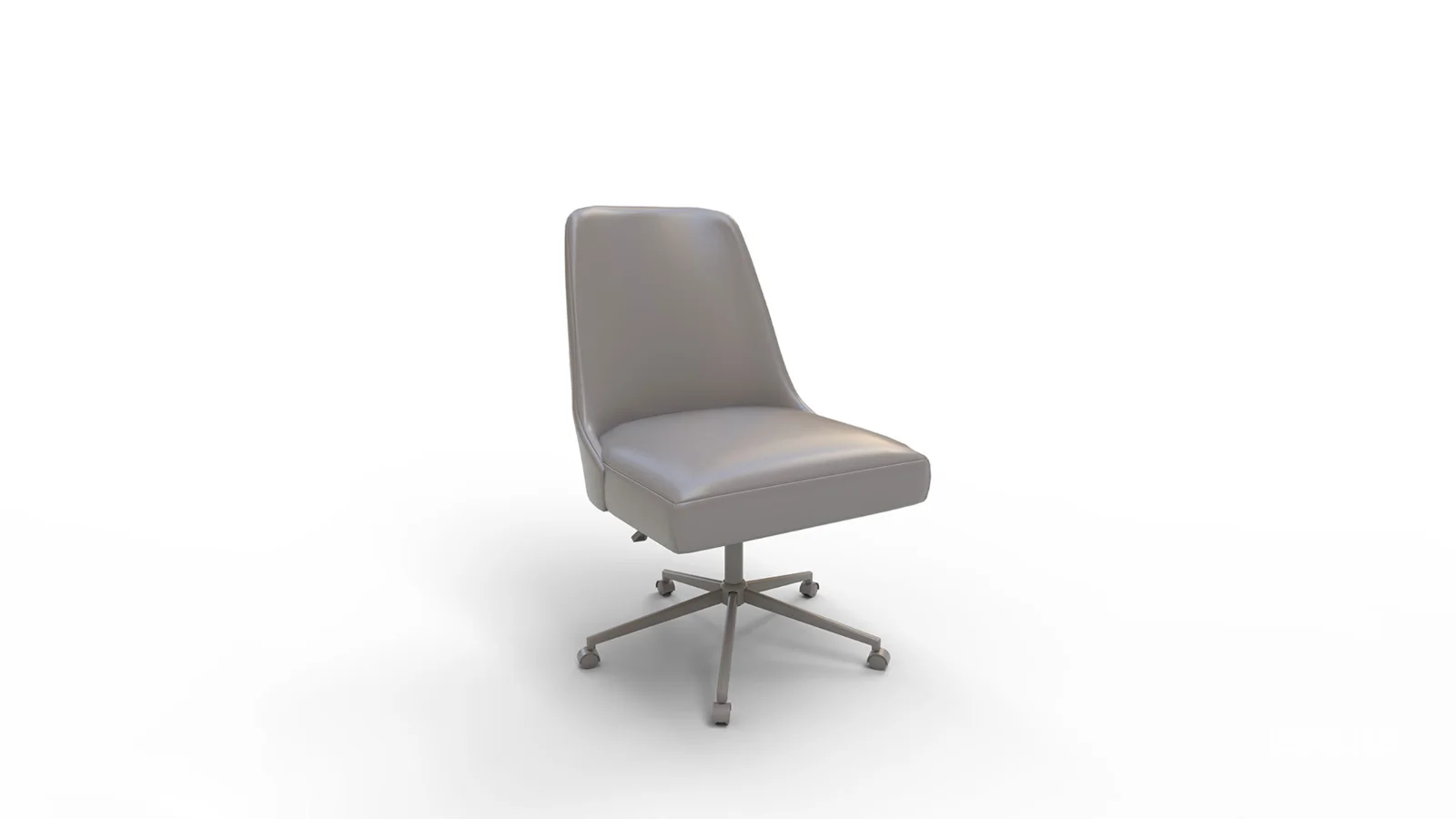 Tailored Task Chair Pearl Velvet Image 5