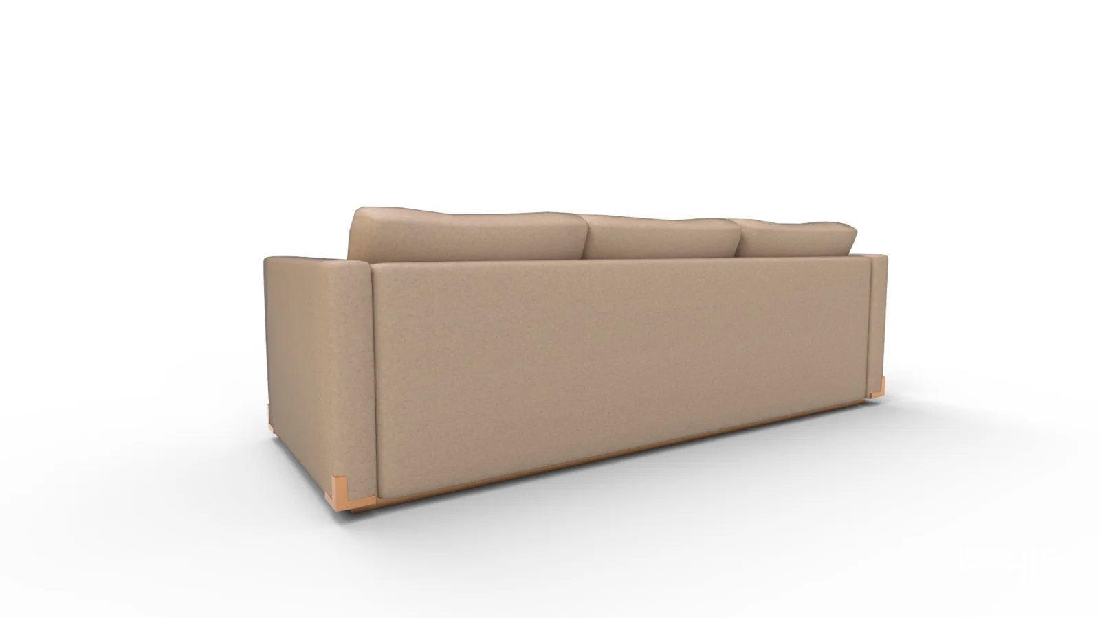 WALKER SOFA FAWN VELVET Image 8