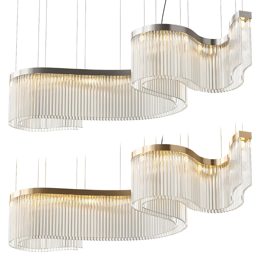 Paralume Marina Chandelier Double Layer Image 2
