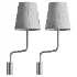 Swedish Designer Wall Light Brass Fabri Sweden 1940s - Thumbnail 3