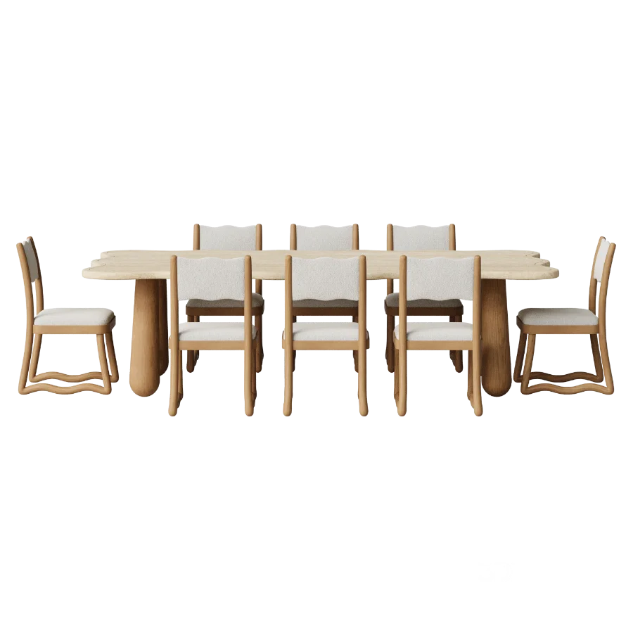 La Signora dining chair and table Image 3