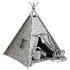 Kids Teepee Play Tent Set - Thumbnail 4
