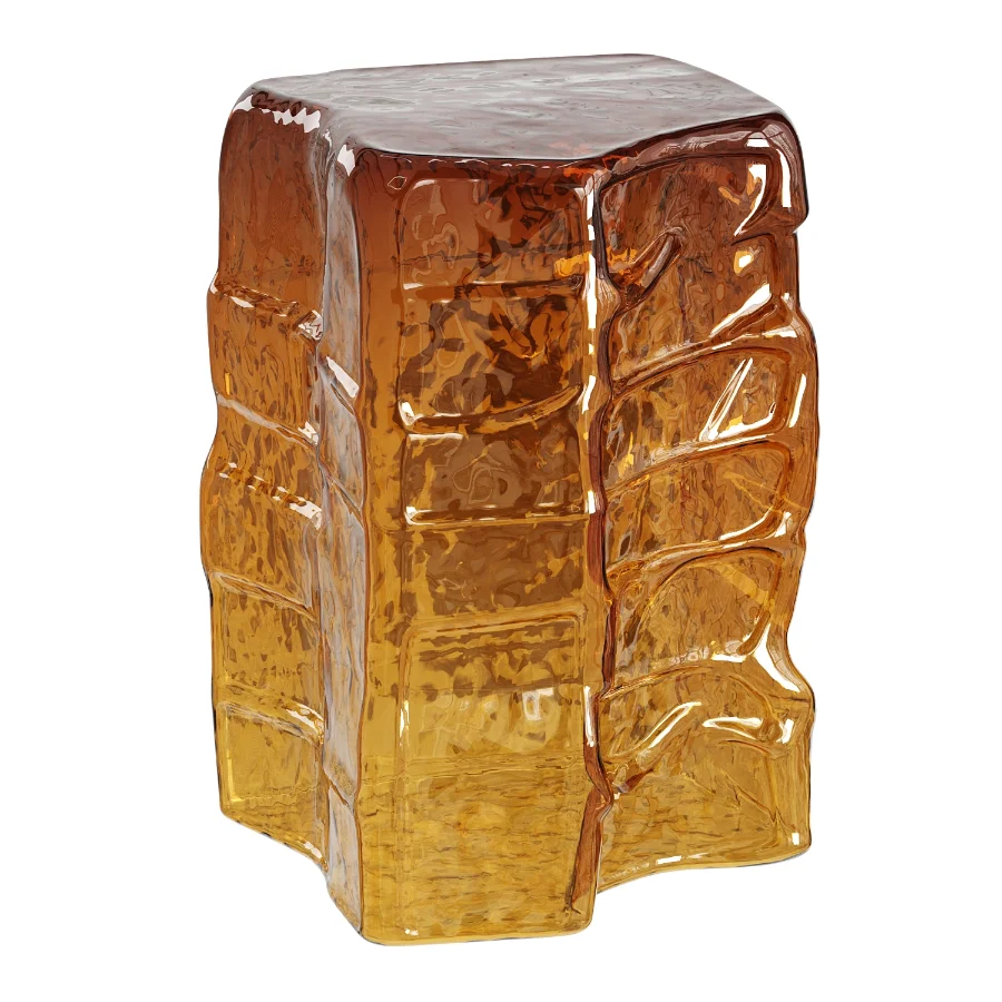 Murano blown glass side table Image 5