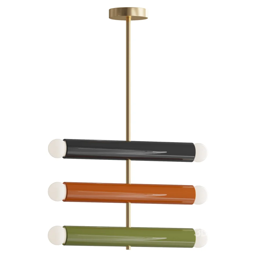 Rotating Rainbow Pendant Lamp C4 Image 1