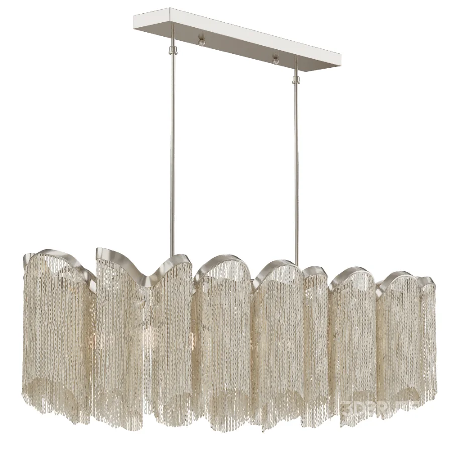 Daisy Chandelier Chrome Lighting Image 1
