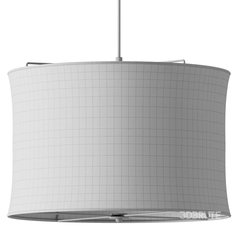 Clouds pendant lamp made of linen Image 4