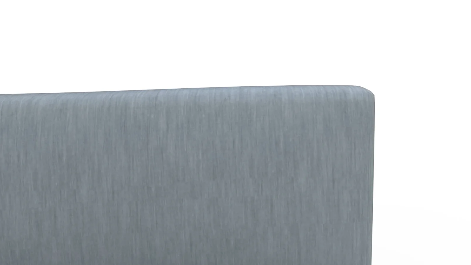 Hampton Round Sectional Slipcover Valdese Indigo Image 8