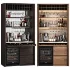 Hidden built in cabinet coffee bar3 - Thumbnail 4