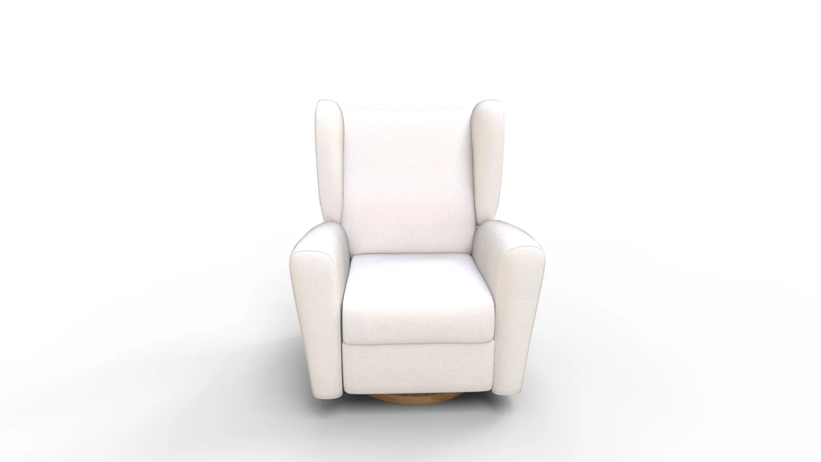 Seesaw Cream Boucle Power Recliner Chair Image 7