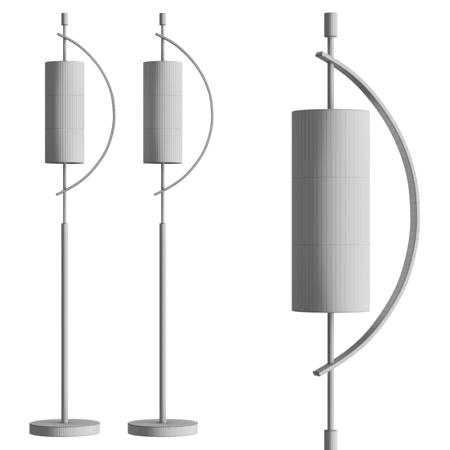 Lite Source Renessa Floor Lamp Image 3