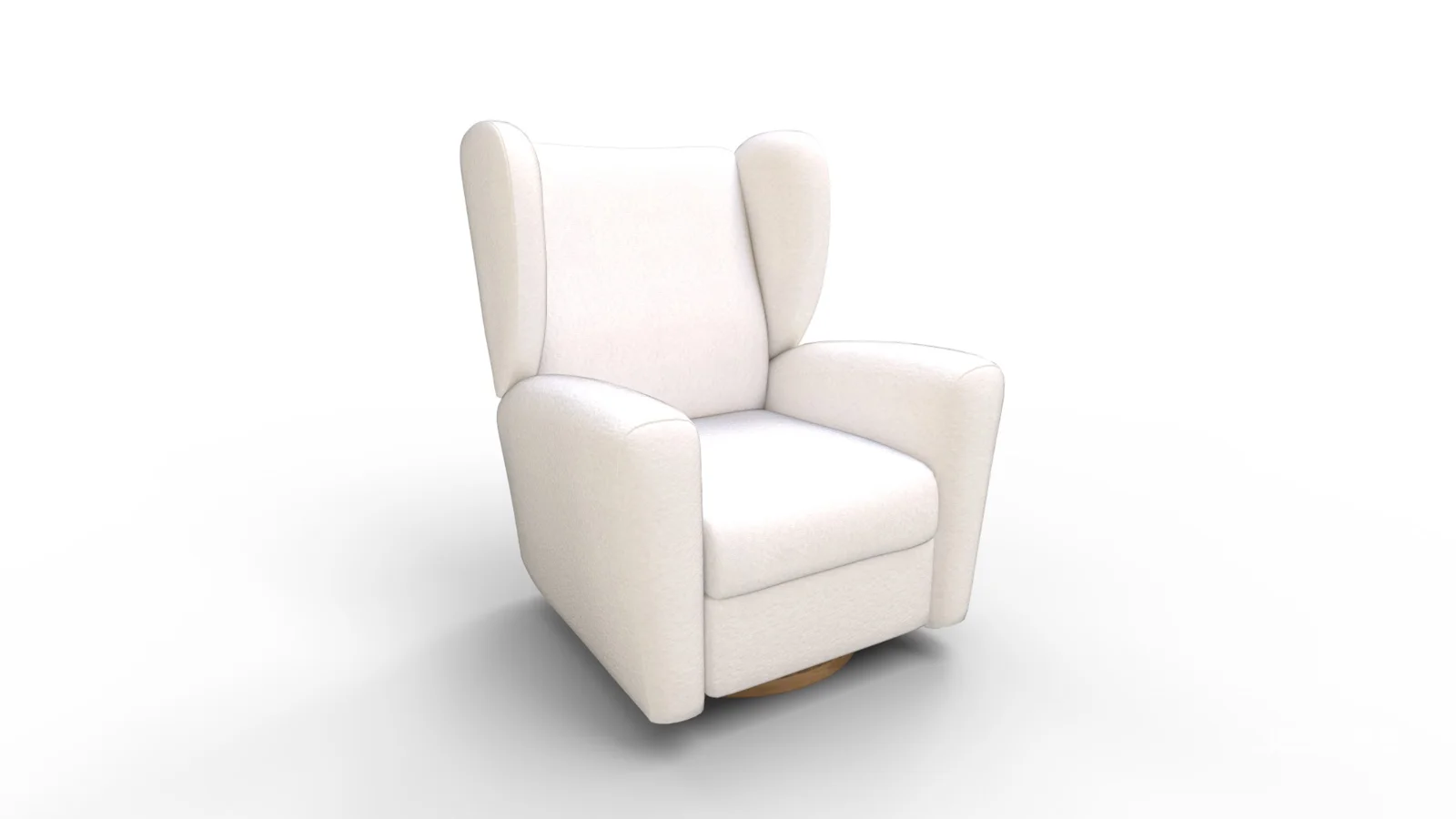 Seesaw Cream Boucle Power Recliner Chair Image 2