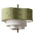 Ophel Green Fabric Pendant Lamp - Thumbnail 3