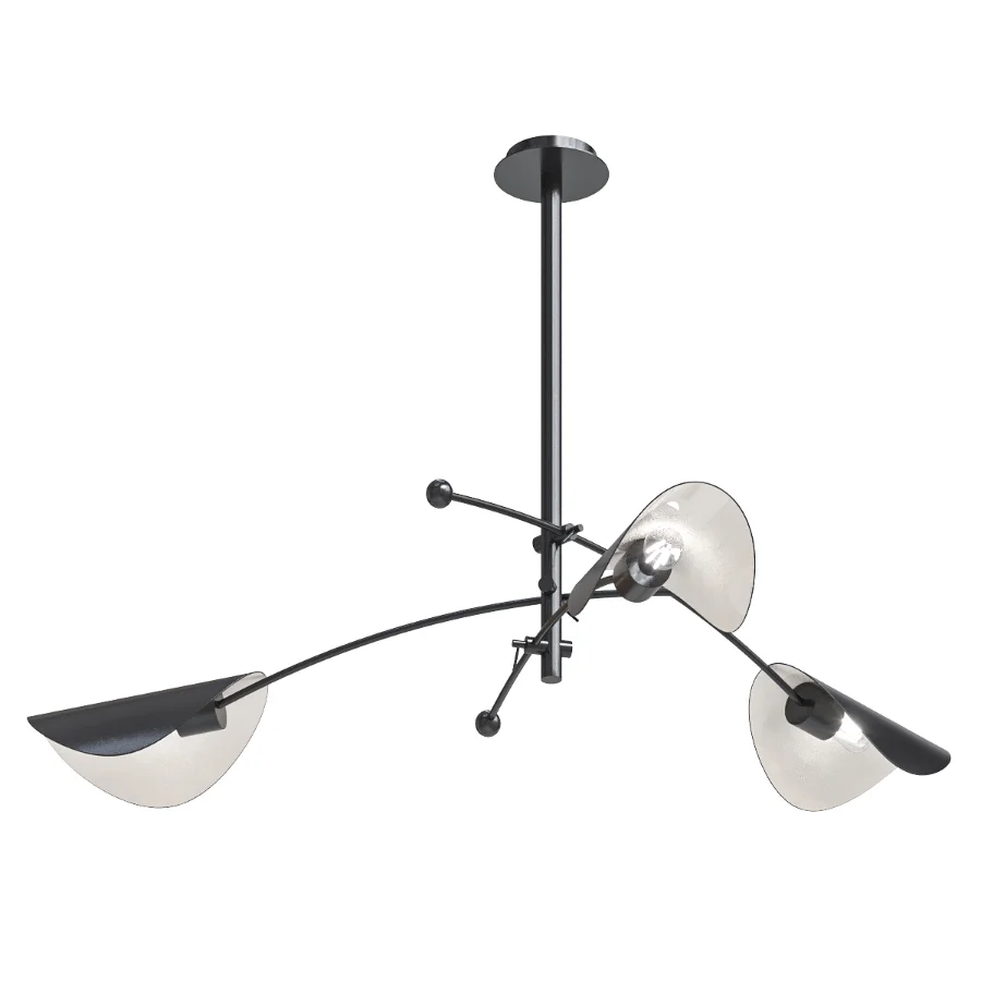 AMPM Funambule Adjustable metal ceiling lamp Image 1
