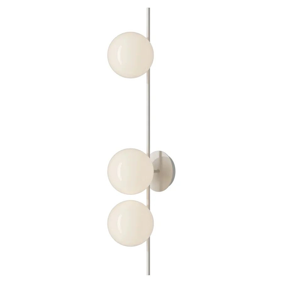 Atlanta wall and ceiling light made of opal glass Image 2