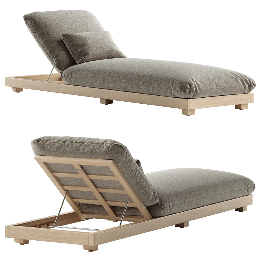 Sidney Garden Sun Lounger Image 1