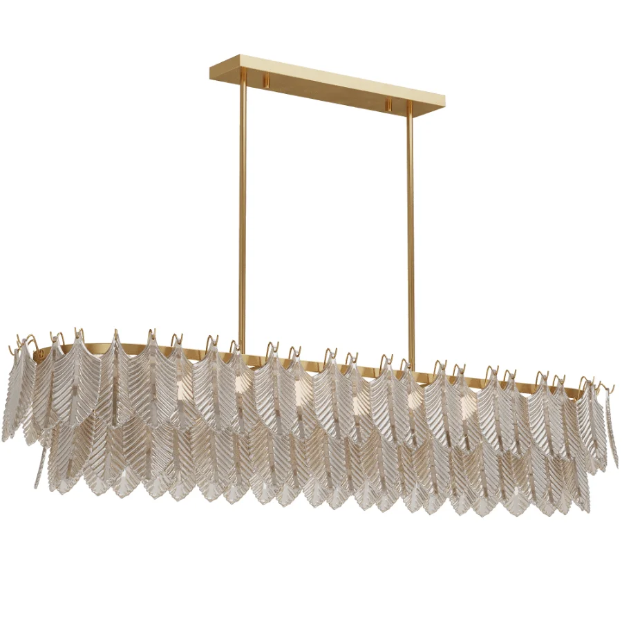Chandelier Verbier Rectangular Image 2