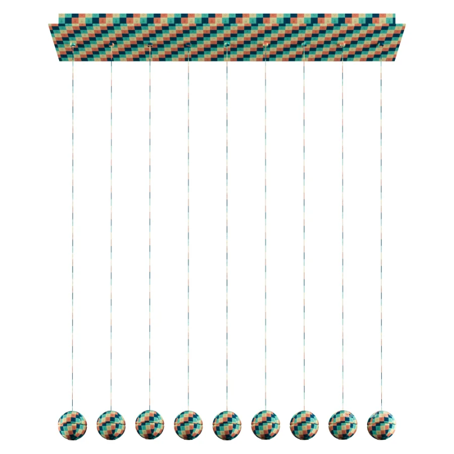 14-9 Linear Pendant Lamp by Bocci Vol 5 Image 8