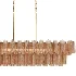 Addis Brass Linear Chandelier - Thumbnail 4