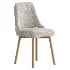 Contemporary Upholstered Dining Chair - Thumbnail 5