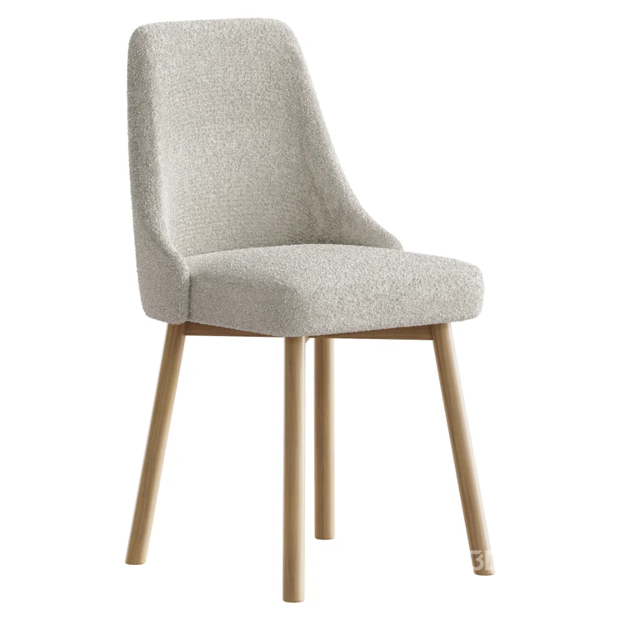 Contemporary Upholstered Dining Chair Image 5
