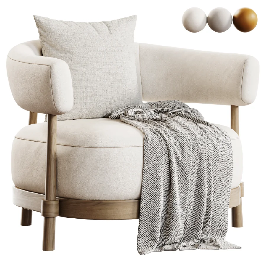 Gum armchair Image 1