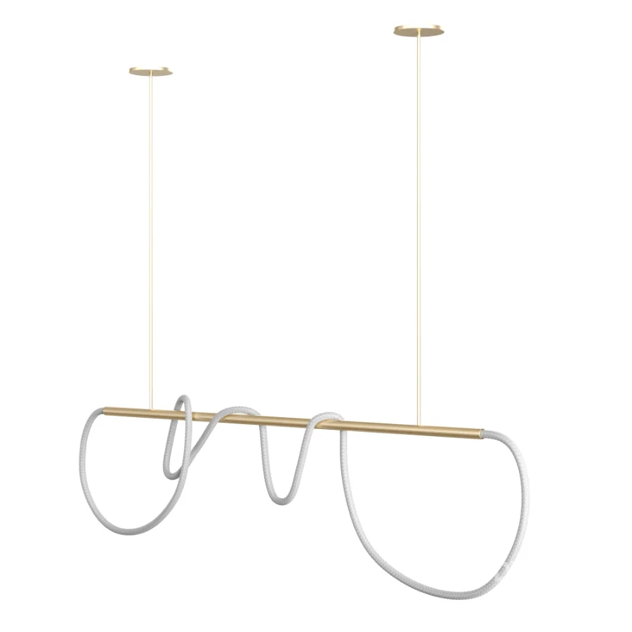 Festif Linear Pendant Lamp by Dbianco vol 2 Image 1