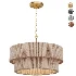 Kalini Double Drum Convertible Chandelier - Thumbnail 4