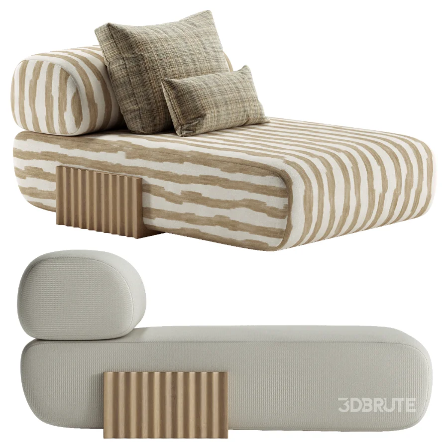 Carmel Chaise Lounge Image 1