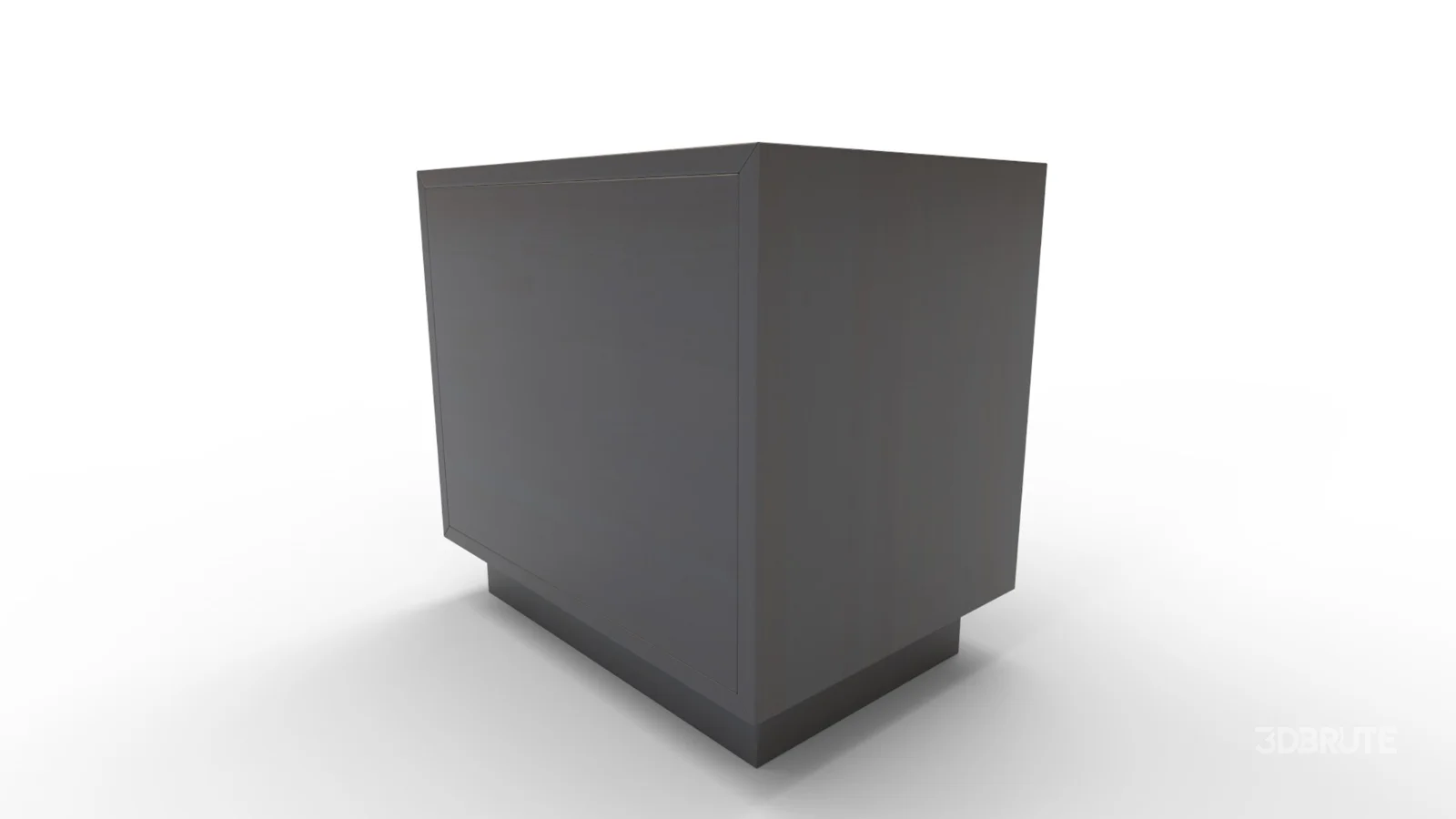 Carved Pattern Nightstand Image 7