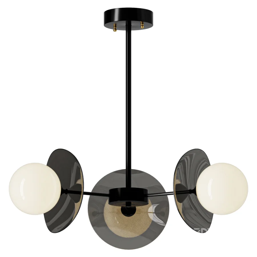 Alonso Chandelier 3 heads Image 2