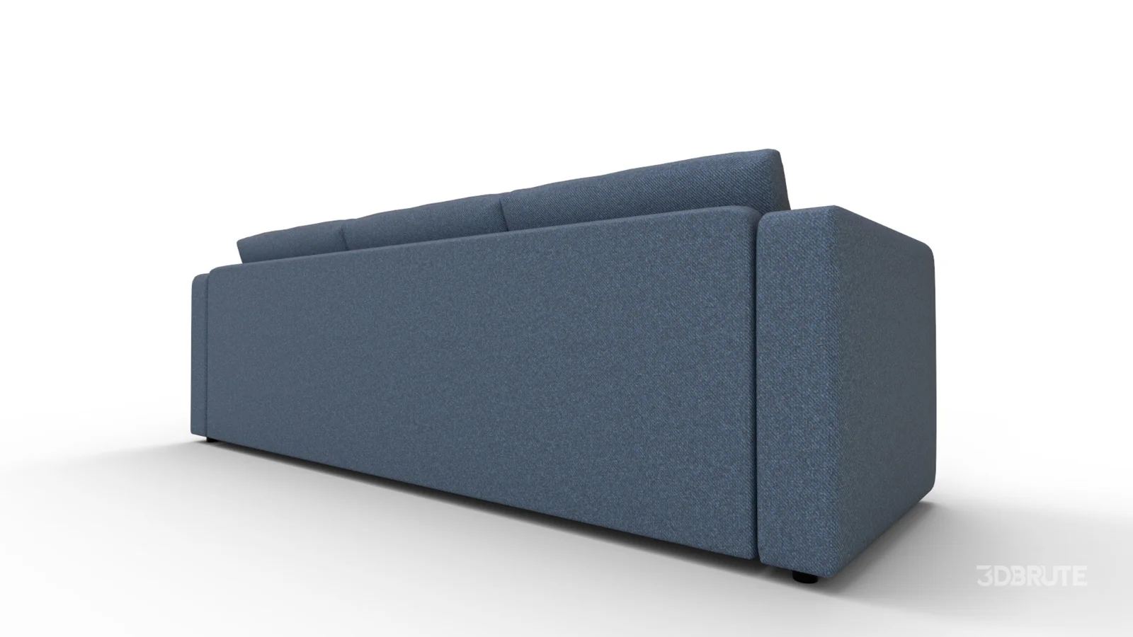 Sectional with Narrow Arm and Storage Ottoman Image 7
