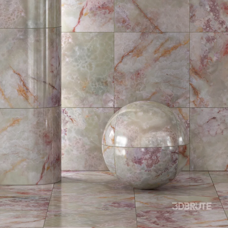 Tile Floor Marble Material 02 Image 3