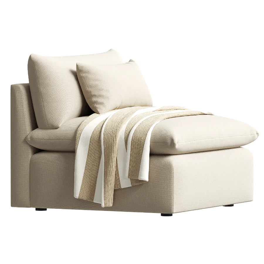 Annabella Armless Chair Image 2