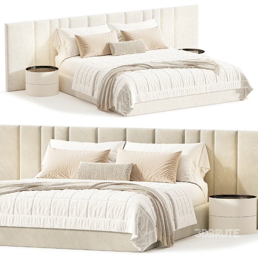 Modern Perle Double Bed Image 2