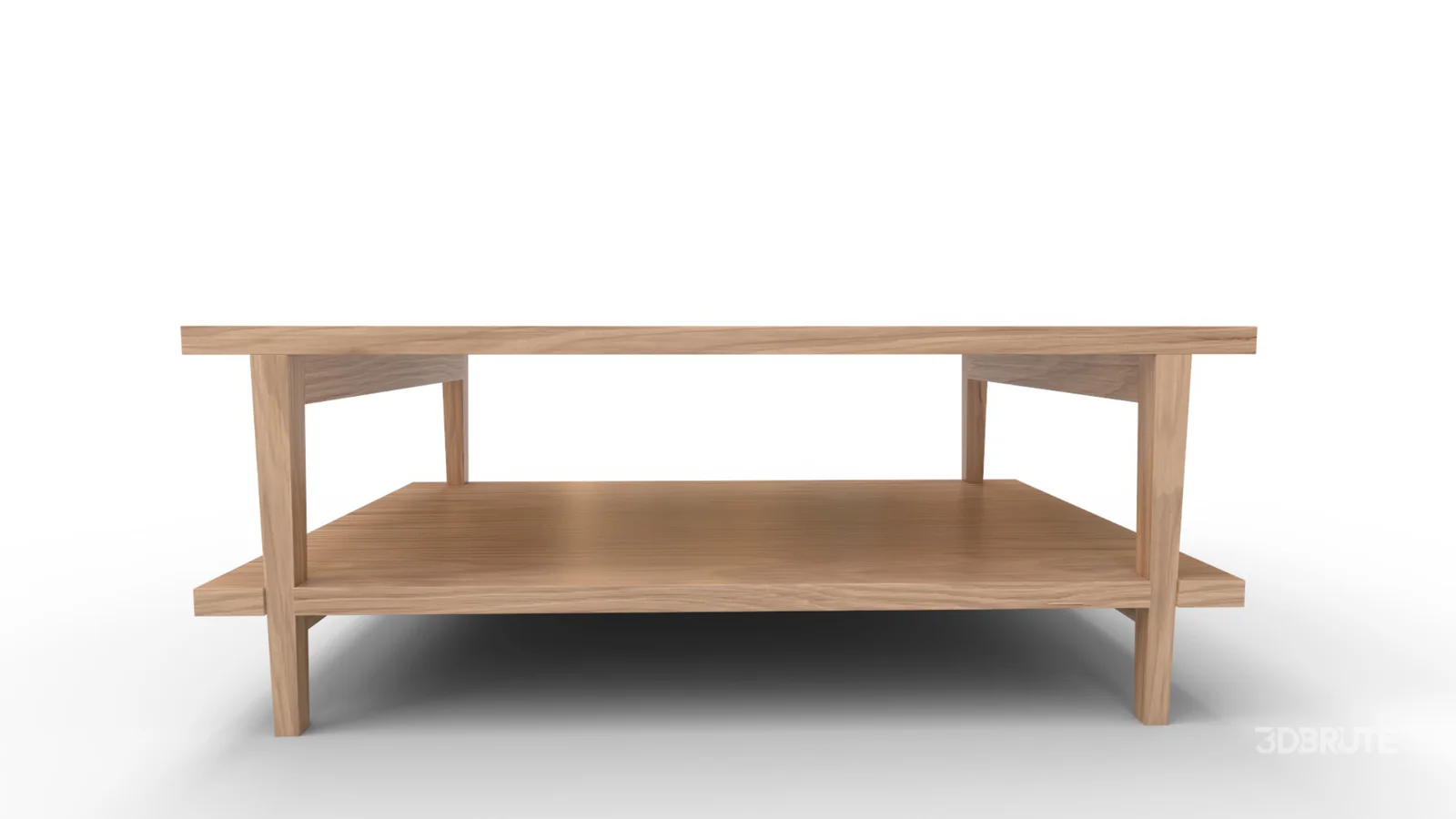 Coffee Table with Shelf Image 9