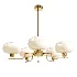 Afralia Glass Ball Pendant Chandelier - Thumbnail 1