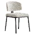 Contemporary Ink Steel Arm Chair - Thumbnail 5