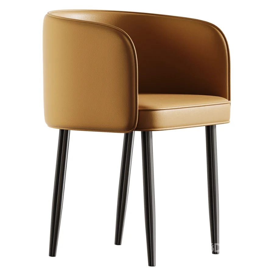 Arm Chair with Imperforate Back Image 5