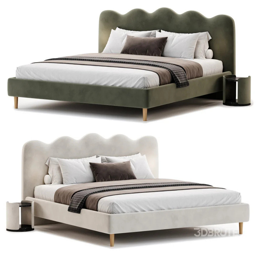 Japandi Romy Bed Image 1