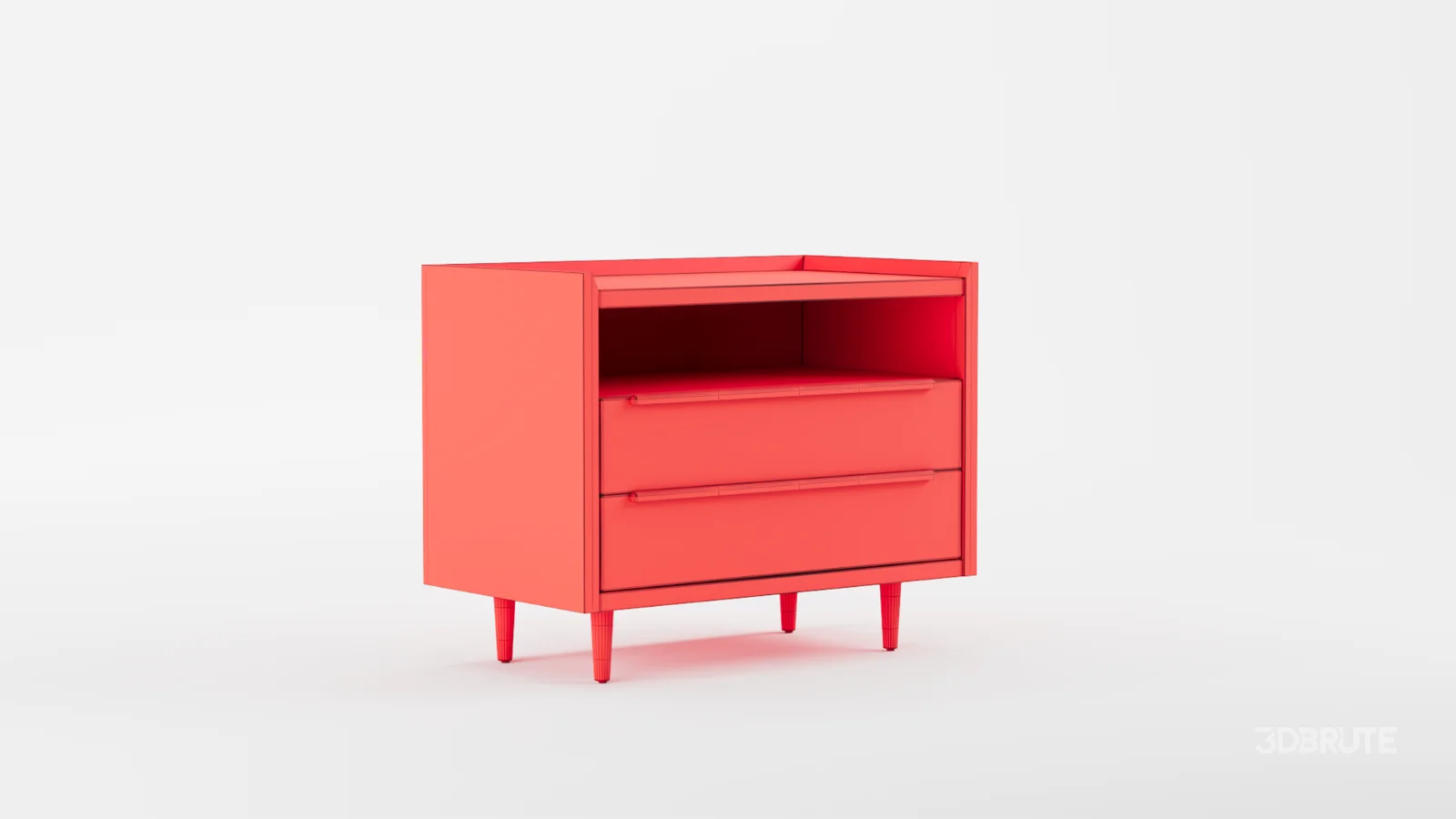 Tate Black Drawer Mid Image 11