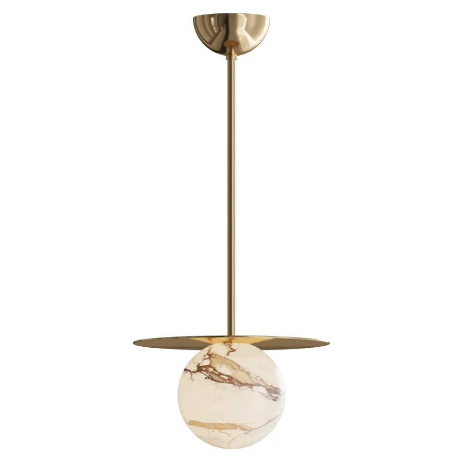 Alabaster Moon Pendant Light MINI ALABASTER MOON Image 1