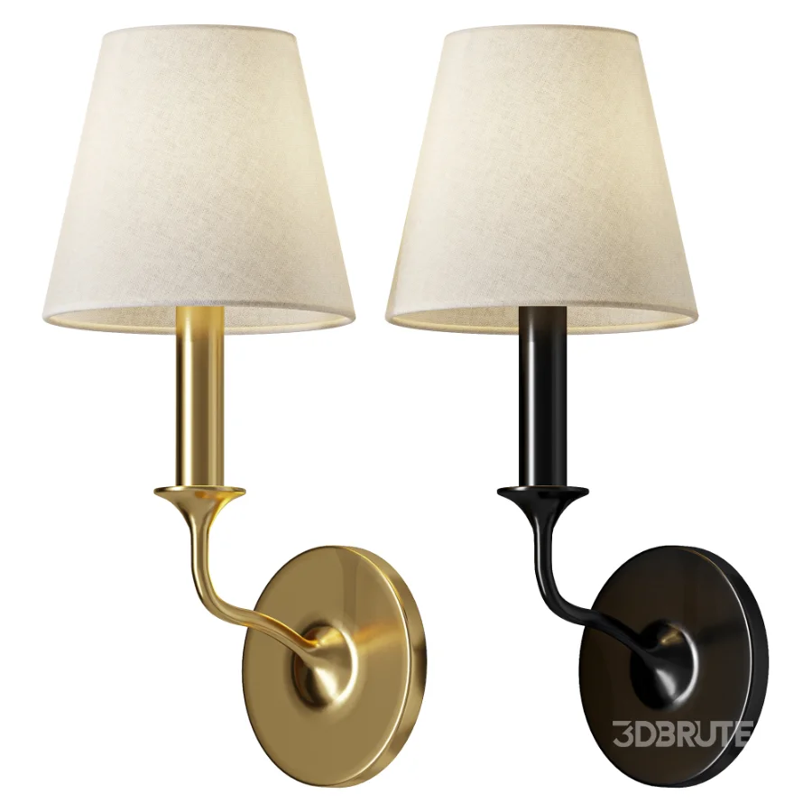 Harwick Wall Sconce 13 Aged Iron Image 1