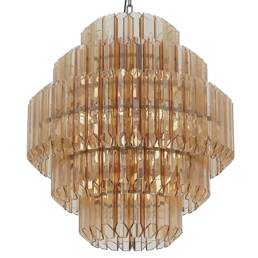 Adaline Glass Chandelier Image 2