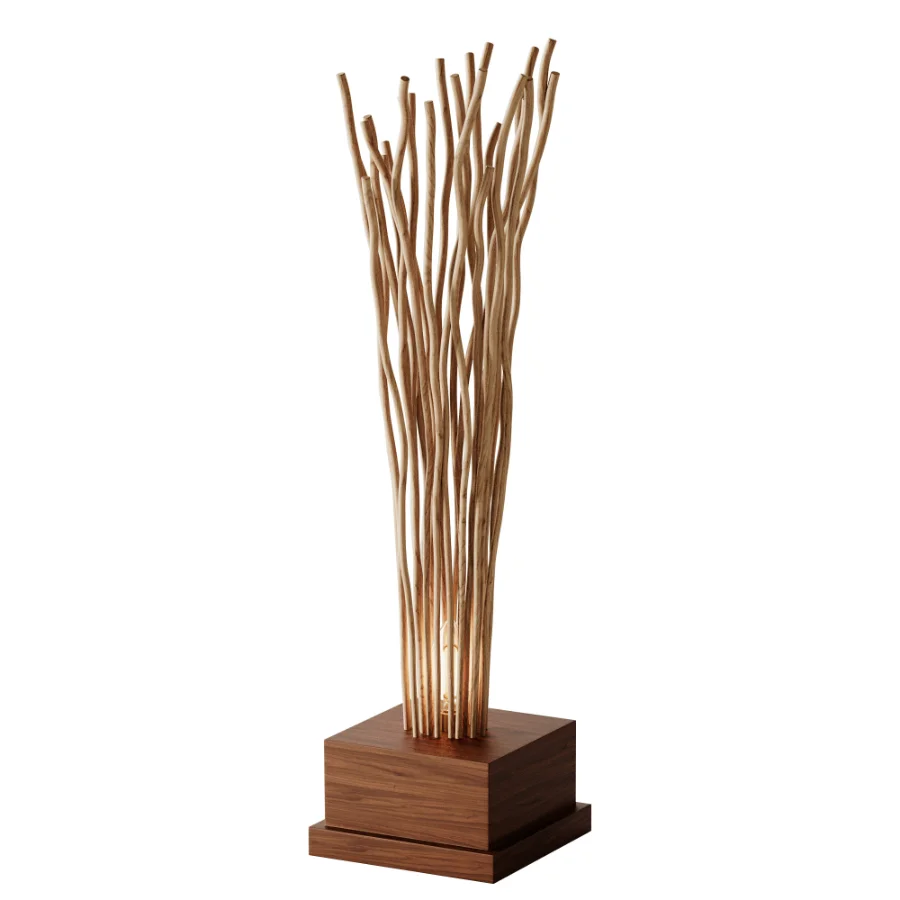 Wooden Floor Lamp 03 Image 1